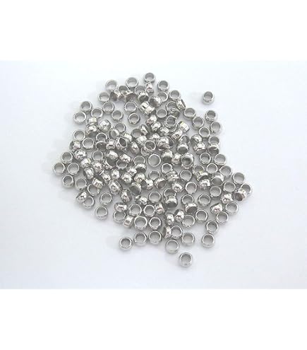 Amazon.co.jp: 【BELLPIERI】SILVER925 つぶし玉 1×1mm【40コ販売